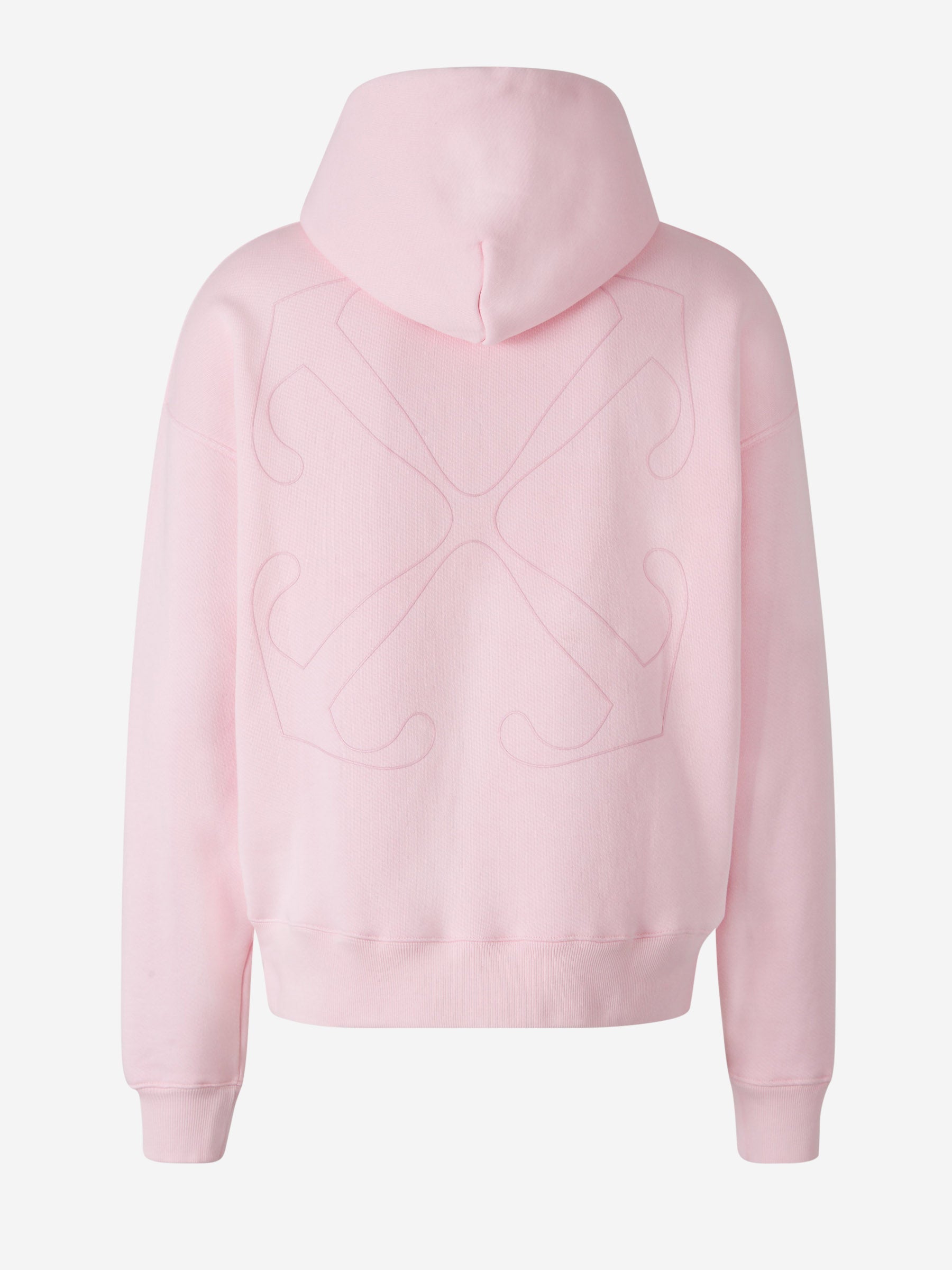 Cotton Logo Sweatshirt Off-white оригінал – Купити в Україні – вид ззаду