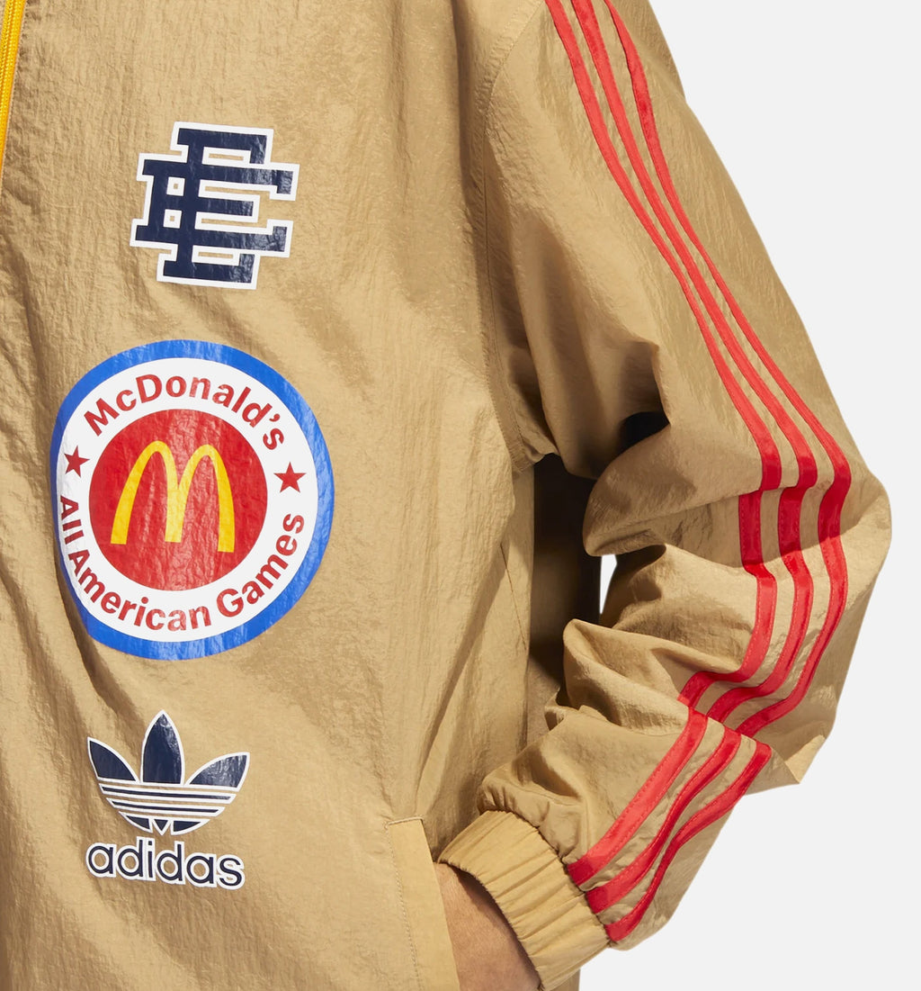 Оригінальна Eric Emanuel Mcdonalds All American Ceremony Jacket Mens Jacket Adidas – вид ззаду