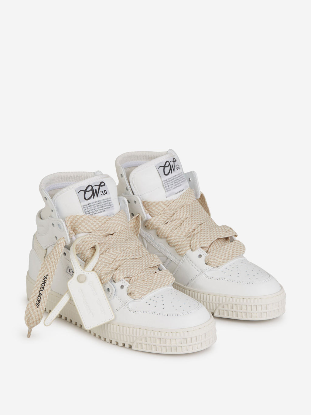 Leather 3.0 Sneakers Off-white – Гарантія оригінальності – детальний вид