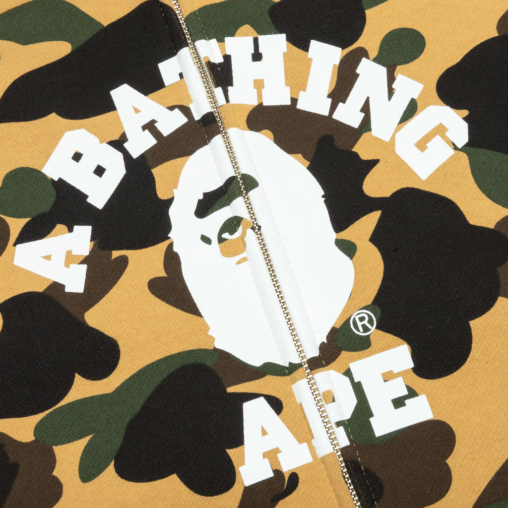 Оригінальна 1st Camo Crazy College Full Zip Hoodie A bathing ape – збільшений вид