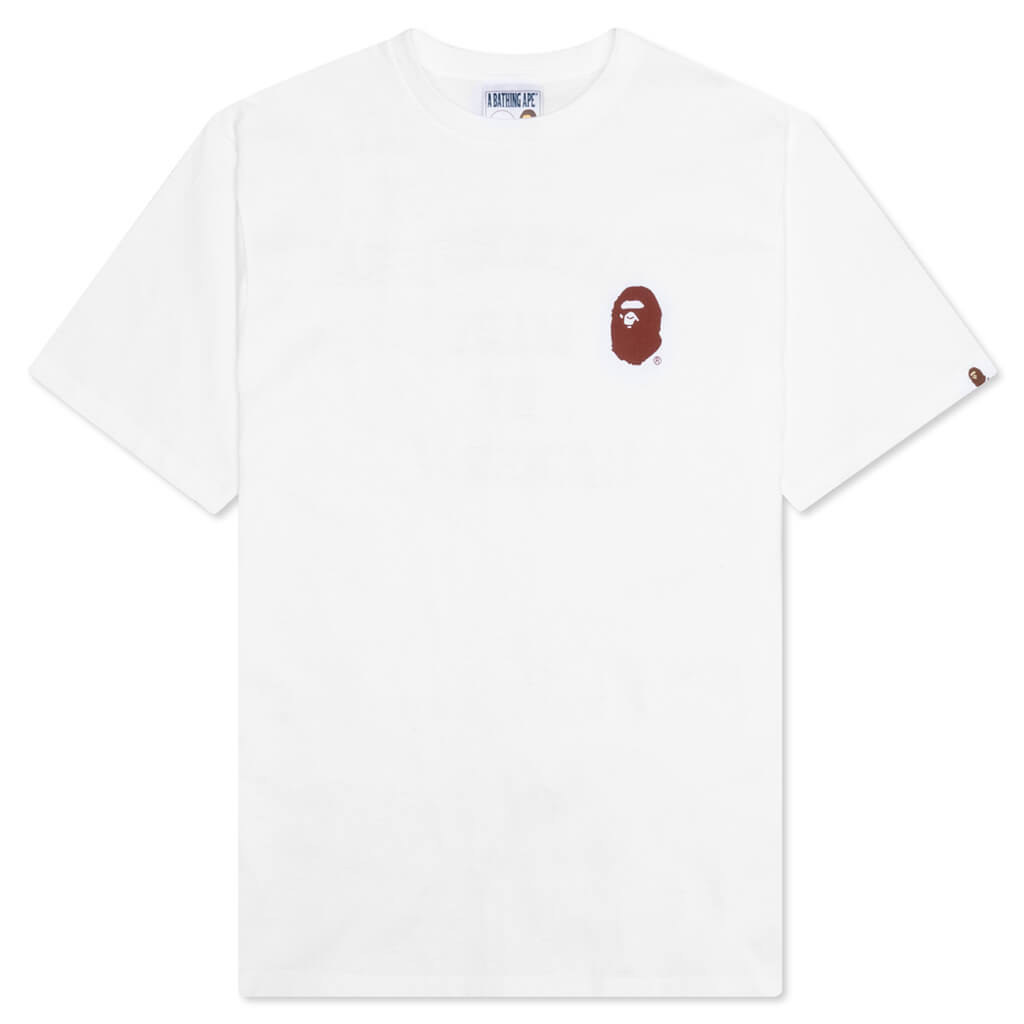 Оригінальна Lettered Tee M A bathing ape – боковий вид