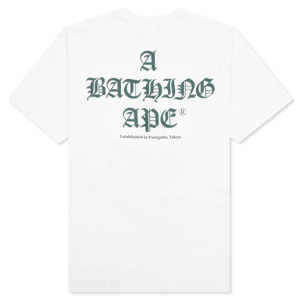 Logo Tee A bathing ape – Гарантія оригінальності – вид ззаду