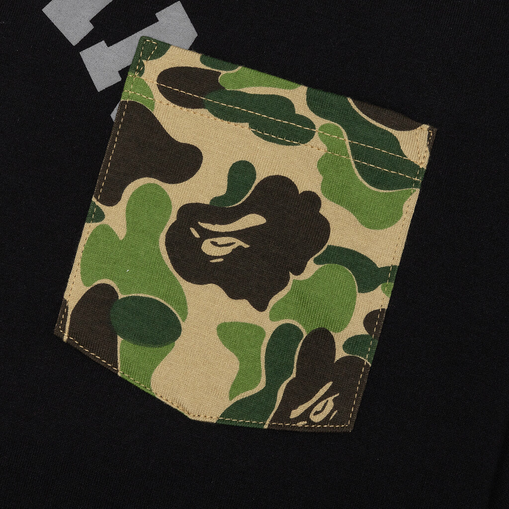 Abc Camo College Pocket Relaxed Tee A bathing ape – Гарантія оригінальності – детальний вид