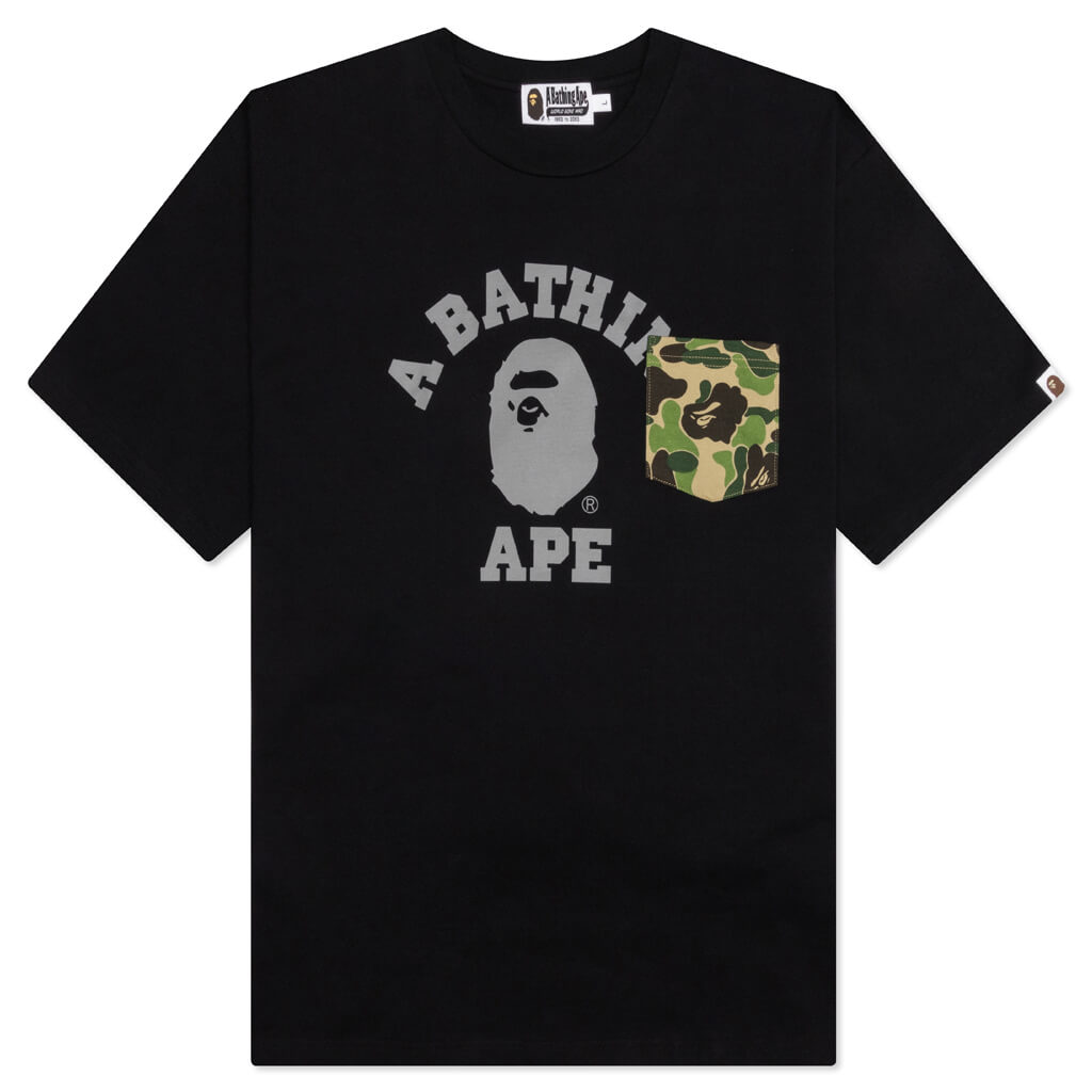 Abc Camo College Pocket Relaxed Tee A bathing ape – Гарантія оригінальності – боковий вид