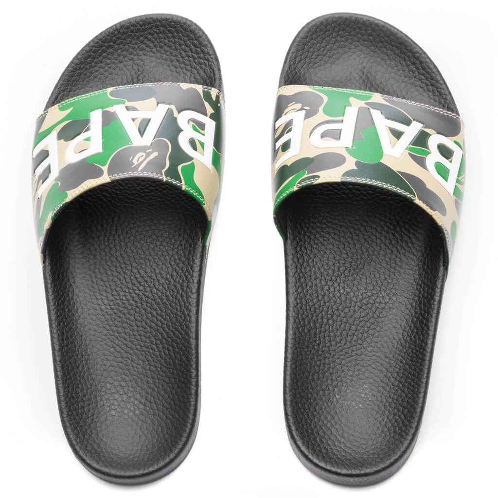 Оригінальна Abc Camo Slide Sandals A bathing ape – вид ззаду