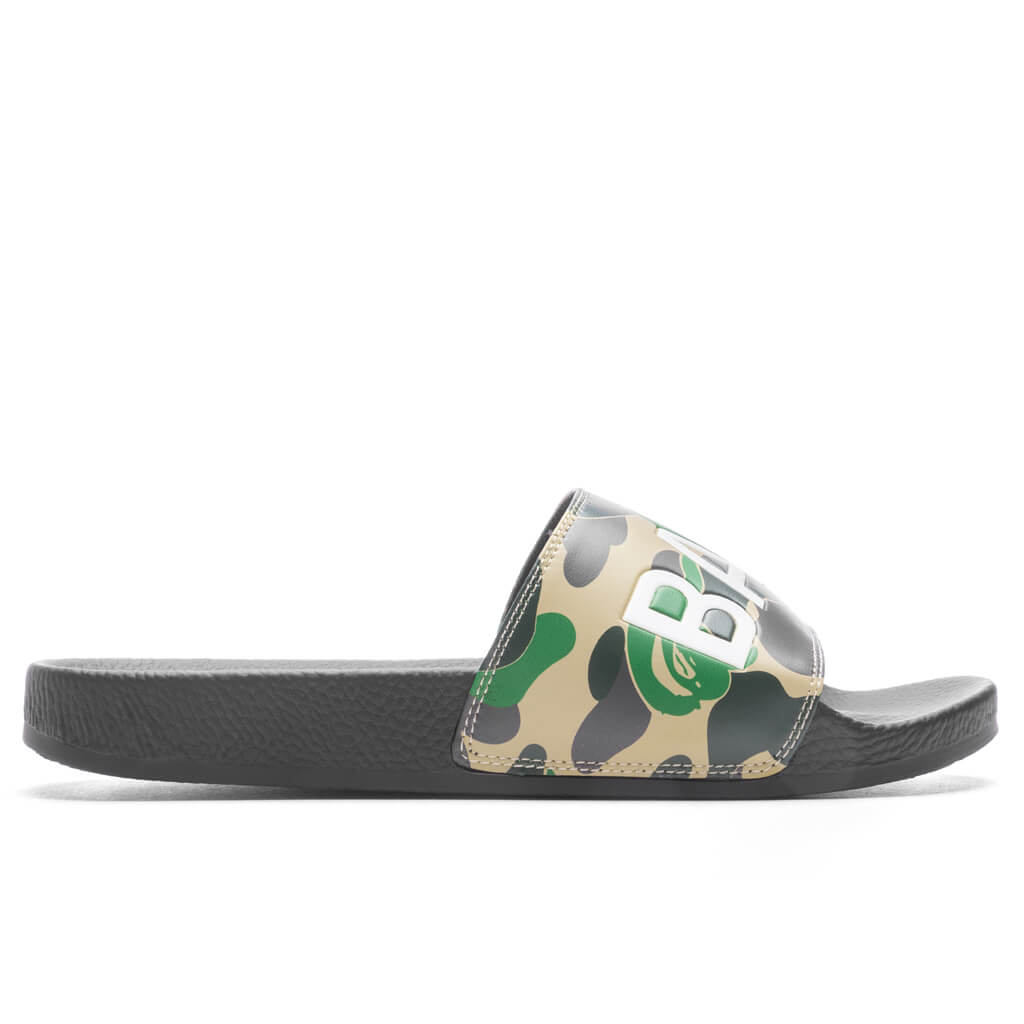 Оригінальна Abc Camo Slide Sandals A bathing ape – боковий вид
