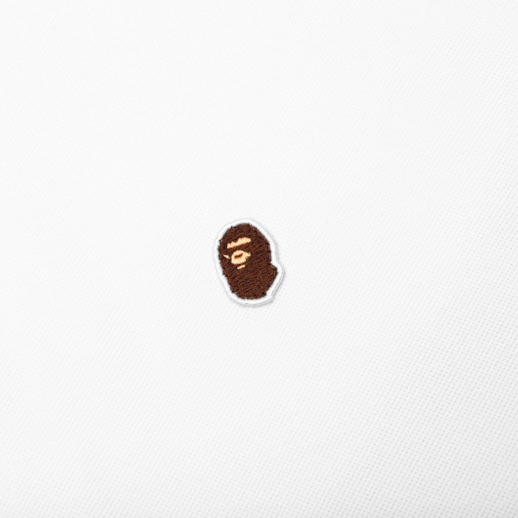 Оригінальна Ape Head One Point Relaxed Fit Polo A bathing ape – збільшений вид