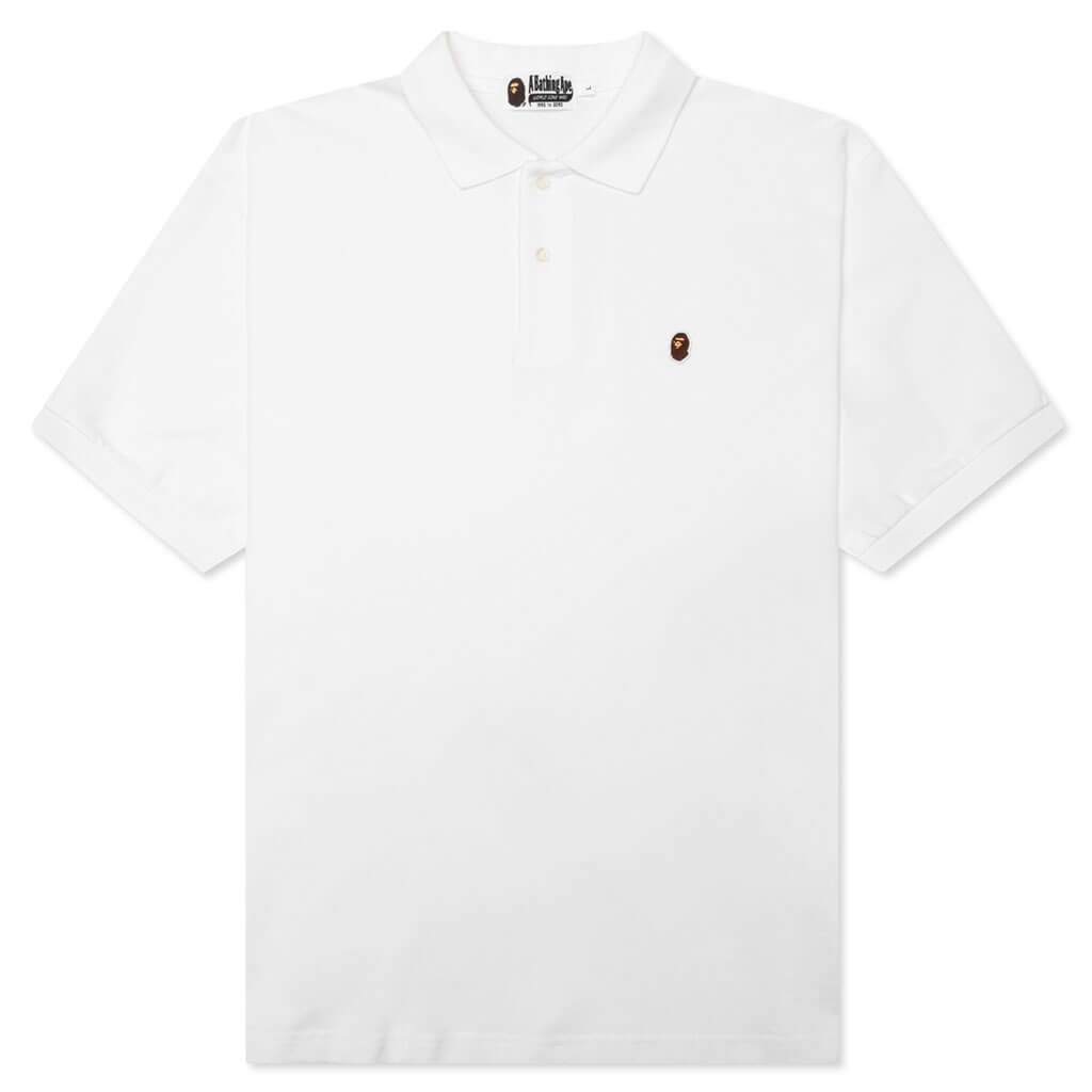 Оригінальна Ape Head One Point Relaxed Fit Polo A bathing ape – боковий вид