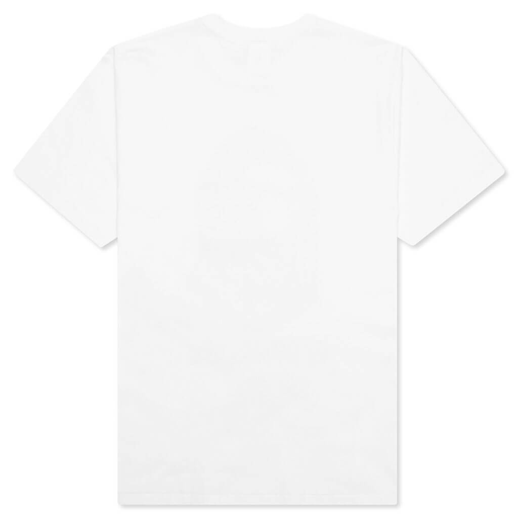 Оригінальна Check By Bathing Ape Tee White A bathing ape – вид ззаду
