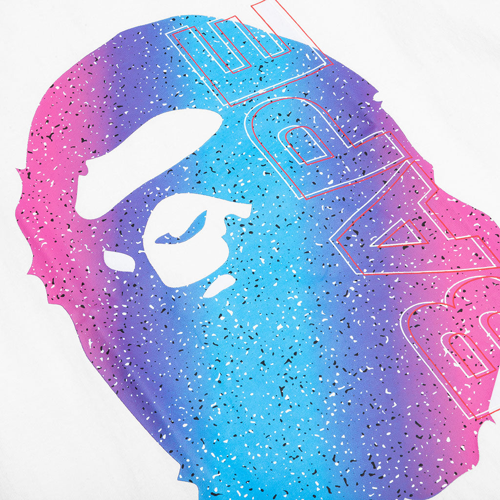 Оригінальна Electro Neon Tee White A bathing ape – детальний вид