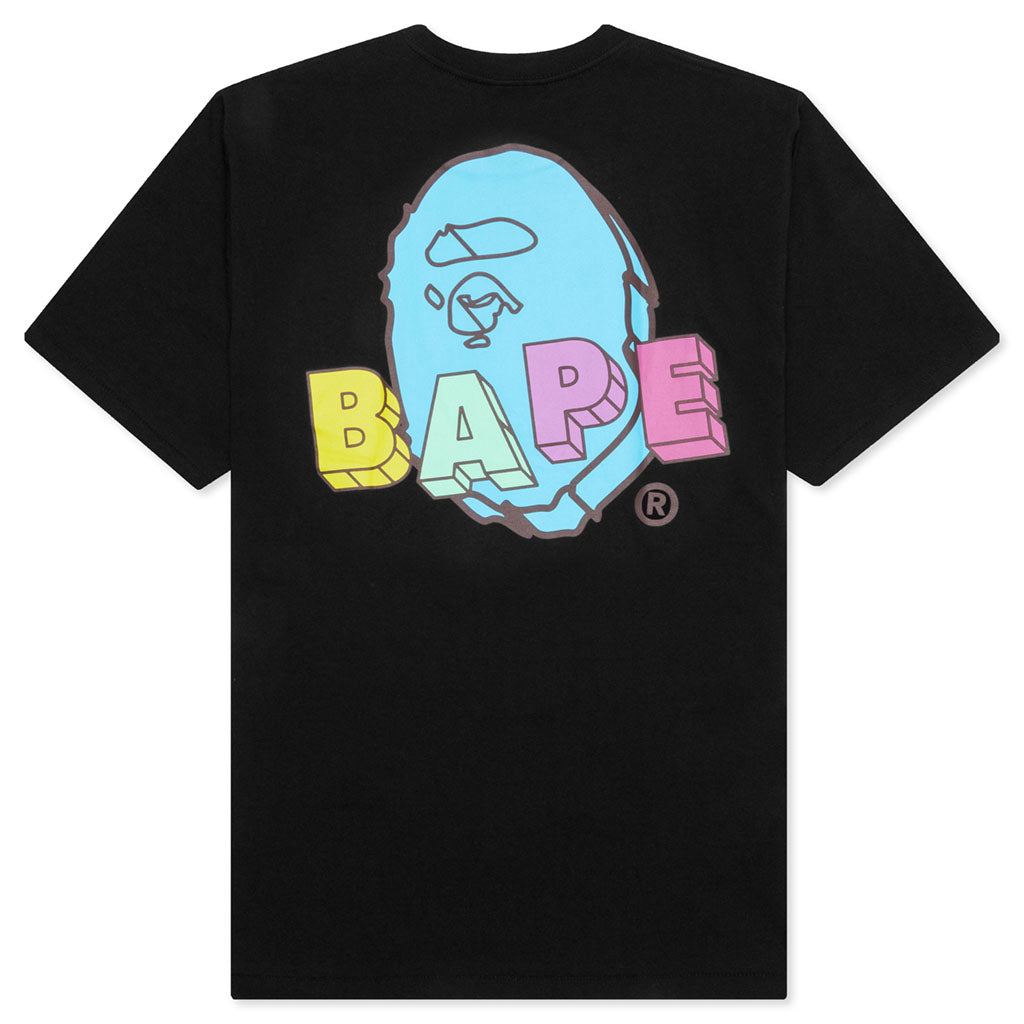 Popsicle Tee Black A bathing ape оригінал – Купити в Україні – вид ззаду
