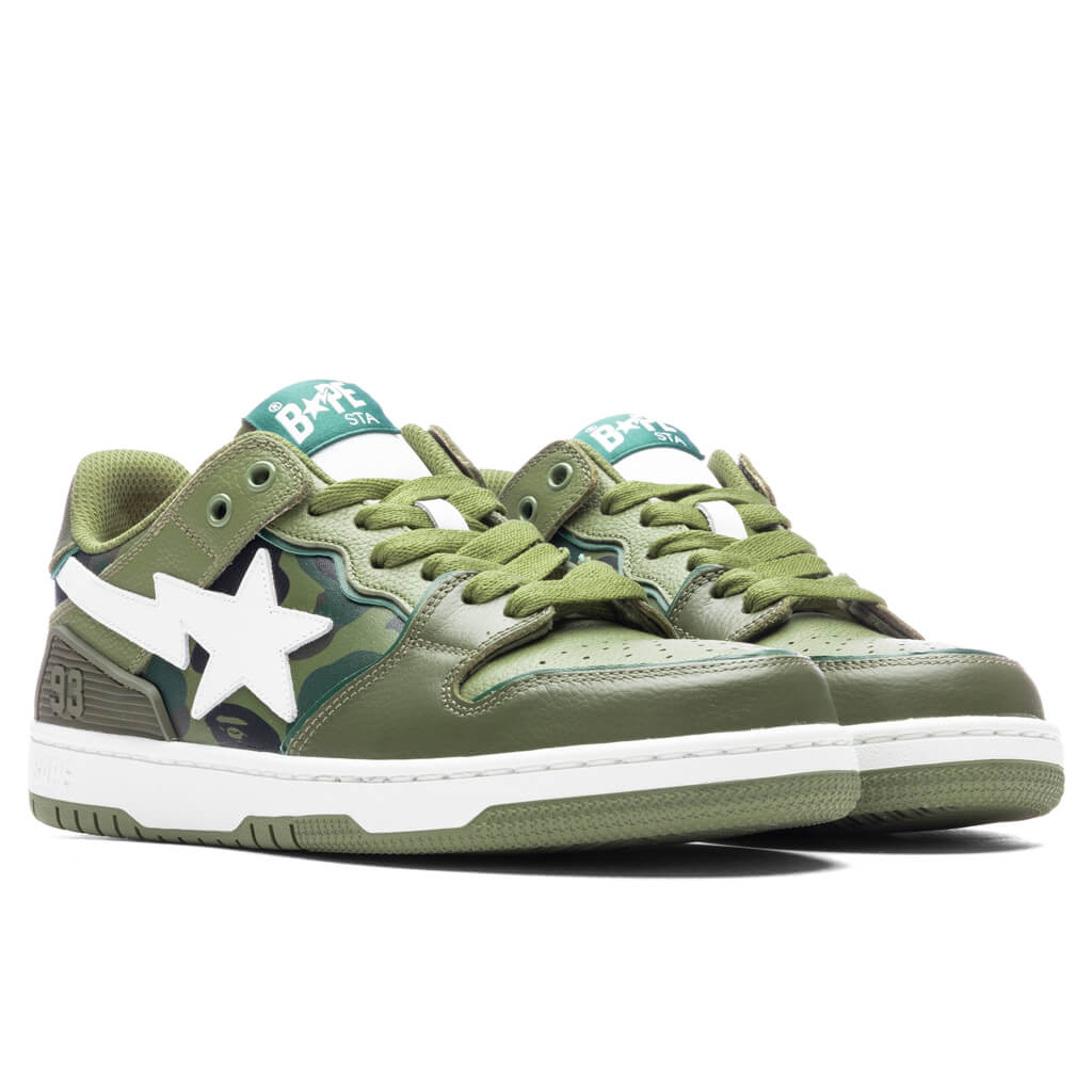 Sk8 Sta #4 Olive Drab A bathing ape оригінал – Купити в Україні – вид ззаду
