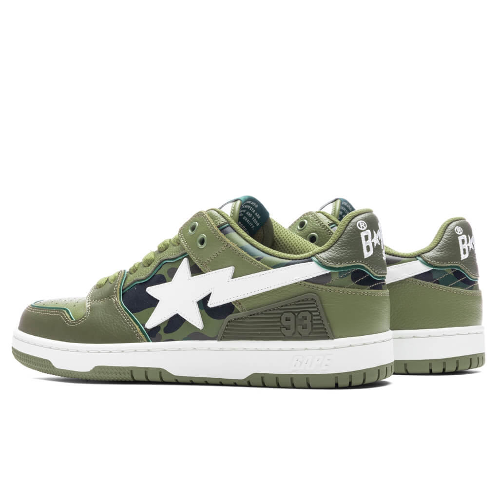 Sk8 Sta #4 Olive Drab A bathing ape оригінал – Купити в Україні – детальний вид