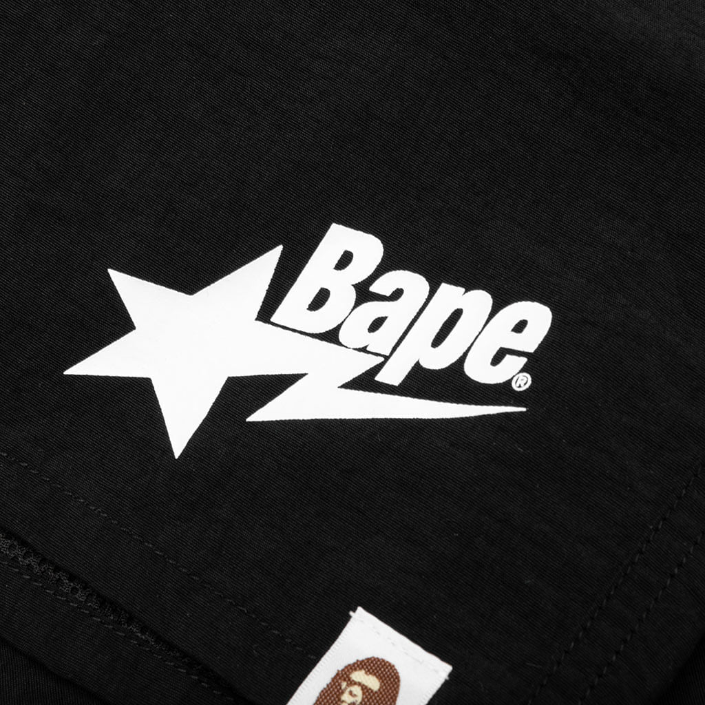 Sta Logo Beach Shorts Black A bathing ape оригінал – Купити в Україні – детальний вид