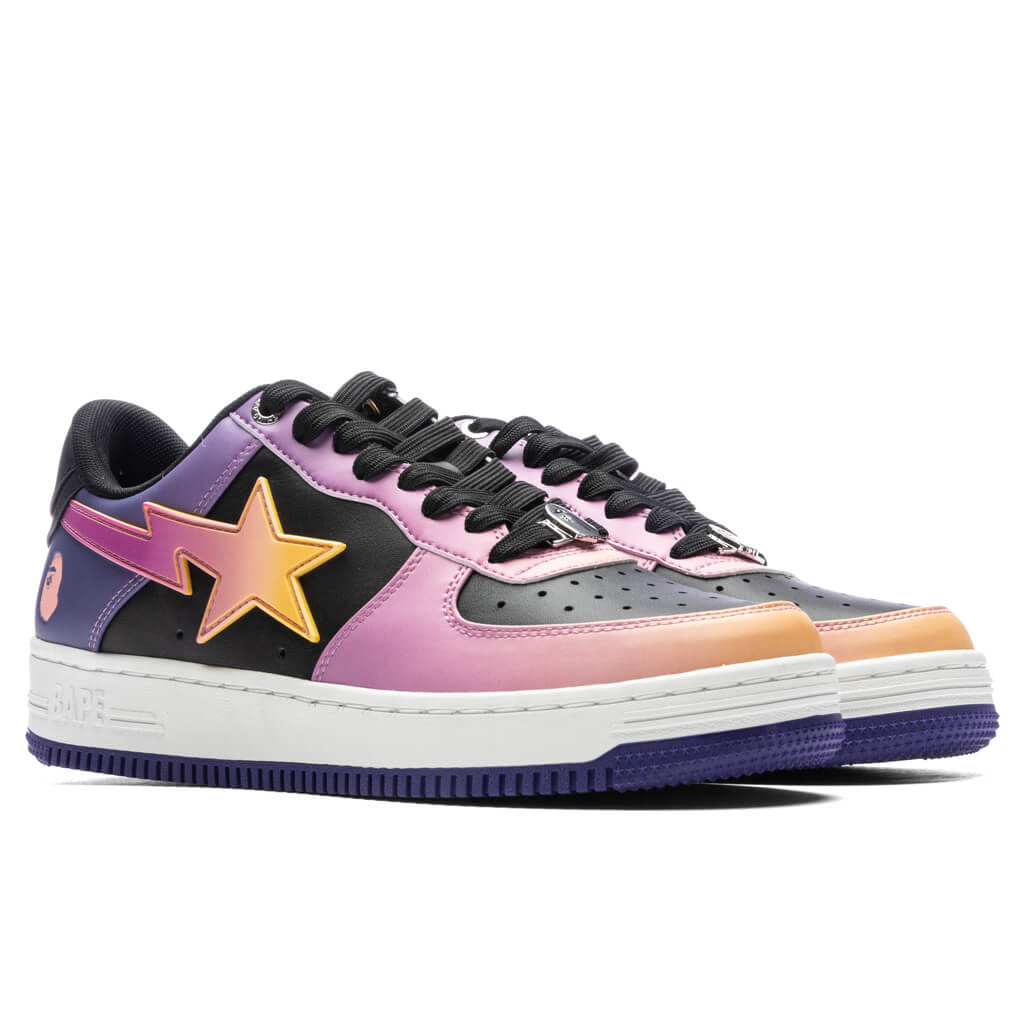 Оригінальна Sta #7 Purple A bathing ape – вид ззаду