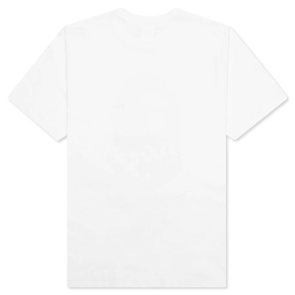 Sunset Beach Tee White A bathing ape оригінал – Купити в Україні – вид ззаду