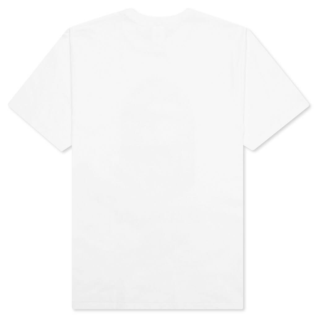 Thermography College Tee White A bathing ape оригінал – Купити в Україні – вид ззаду