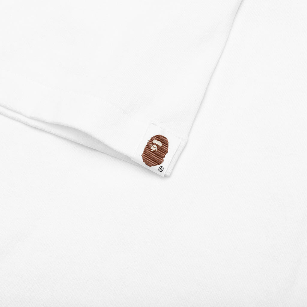 Thermography College Tee White A bathing ape оригінал – Купити в Україні – збільшений вид