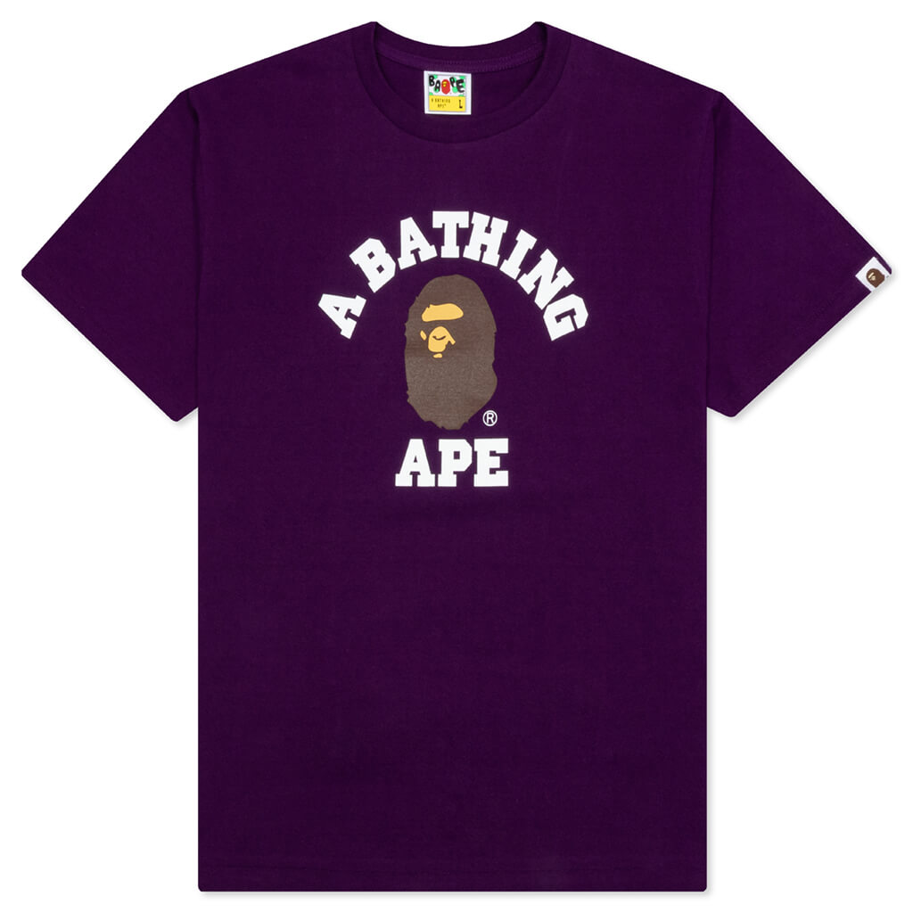 College Tee A bathing ape оригінал – Купити в Україні – боковий вид