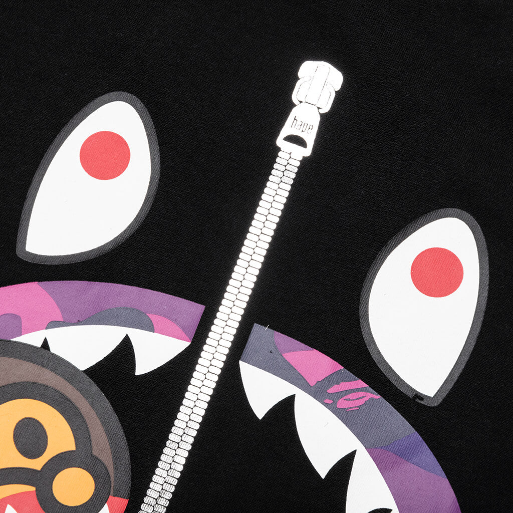 Color Camo Milo Shark Tee A bathing ape – Гарантія оригінальності – детальний вид
