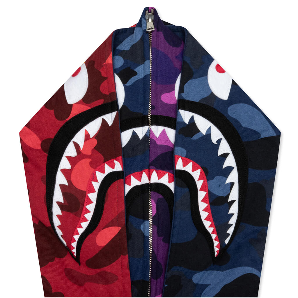 Оригінальна Crazy Shark Wide Fit Full Zip Double Hoodie A bathing ape – детальний вид
