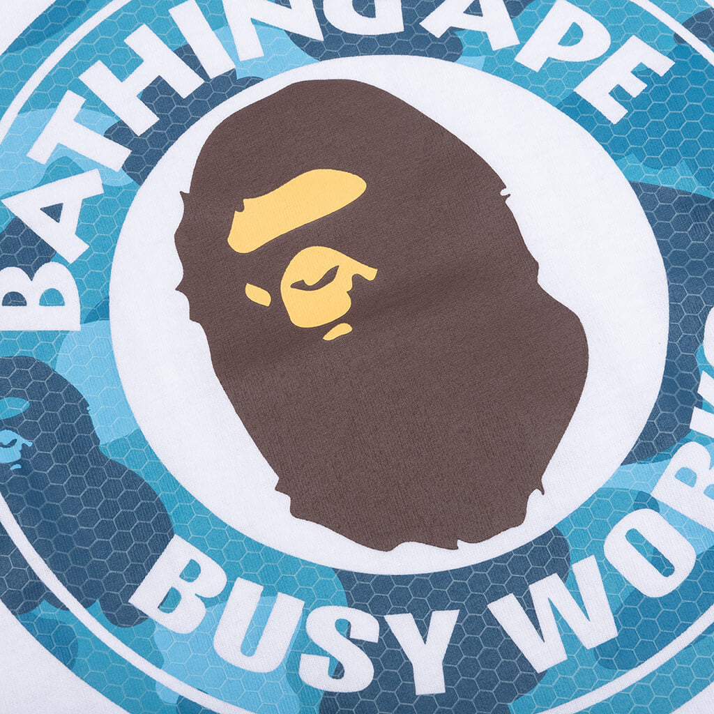 Honeycomb Camo Busy Works Tee A bathing ape – Гарантія оригінальності – детальний вид