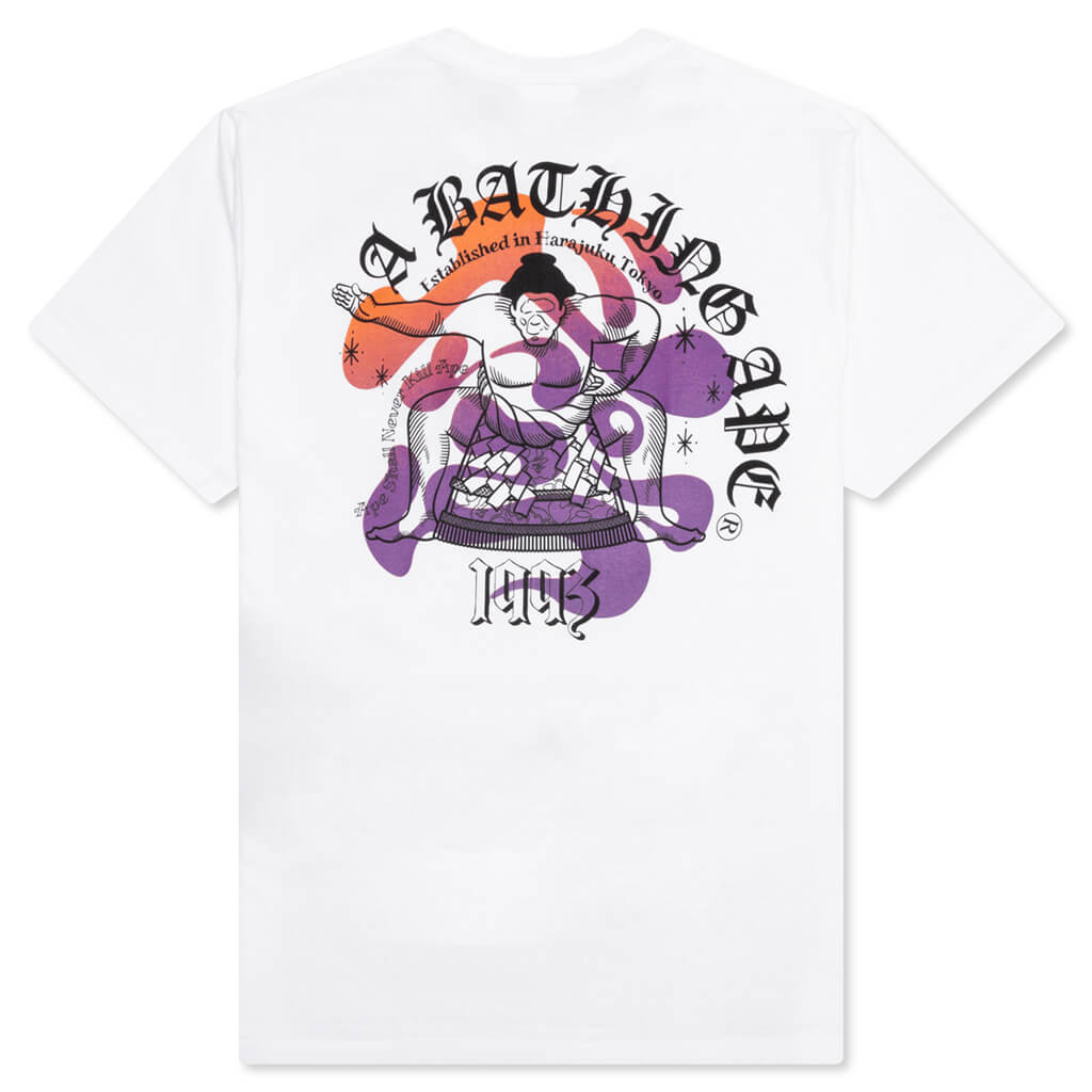 Japan Culture Sumo Tee A bathing ape – Гарантія оригінальності – вид ззаду