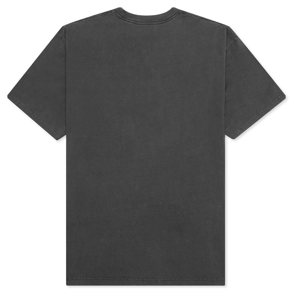 Оригінальна Pigment Dyed College Relaxed Fit Tee A bathing ape – вид ззаду