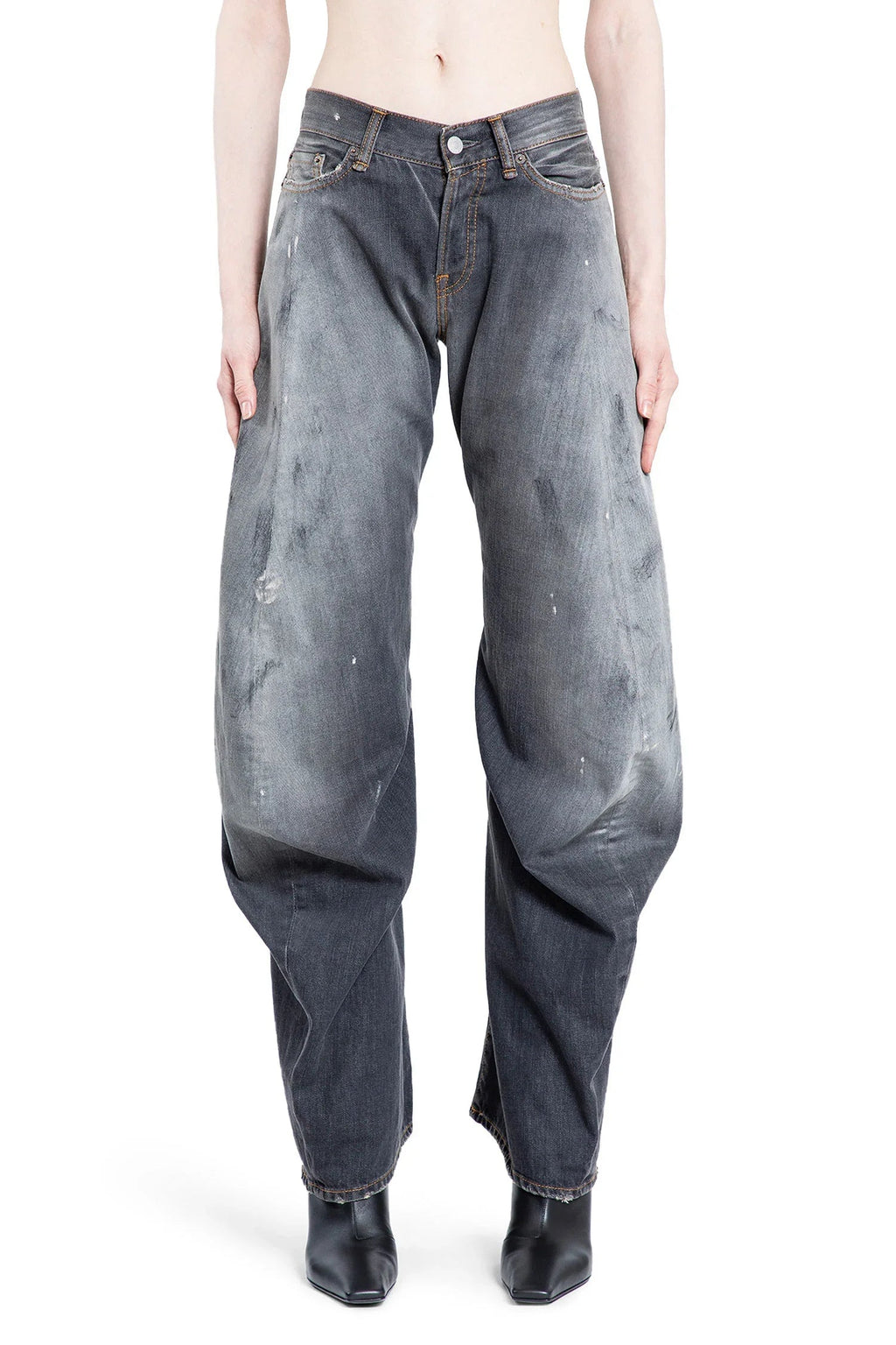 ACNE STUDIOS JEANS NERI DONNA - ACNE STUDIOS