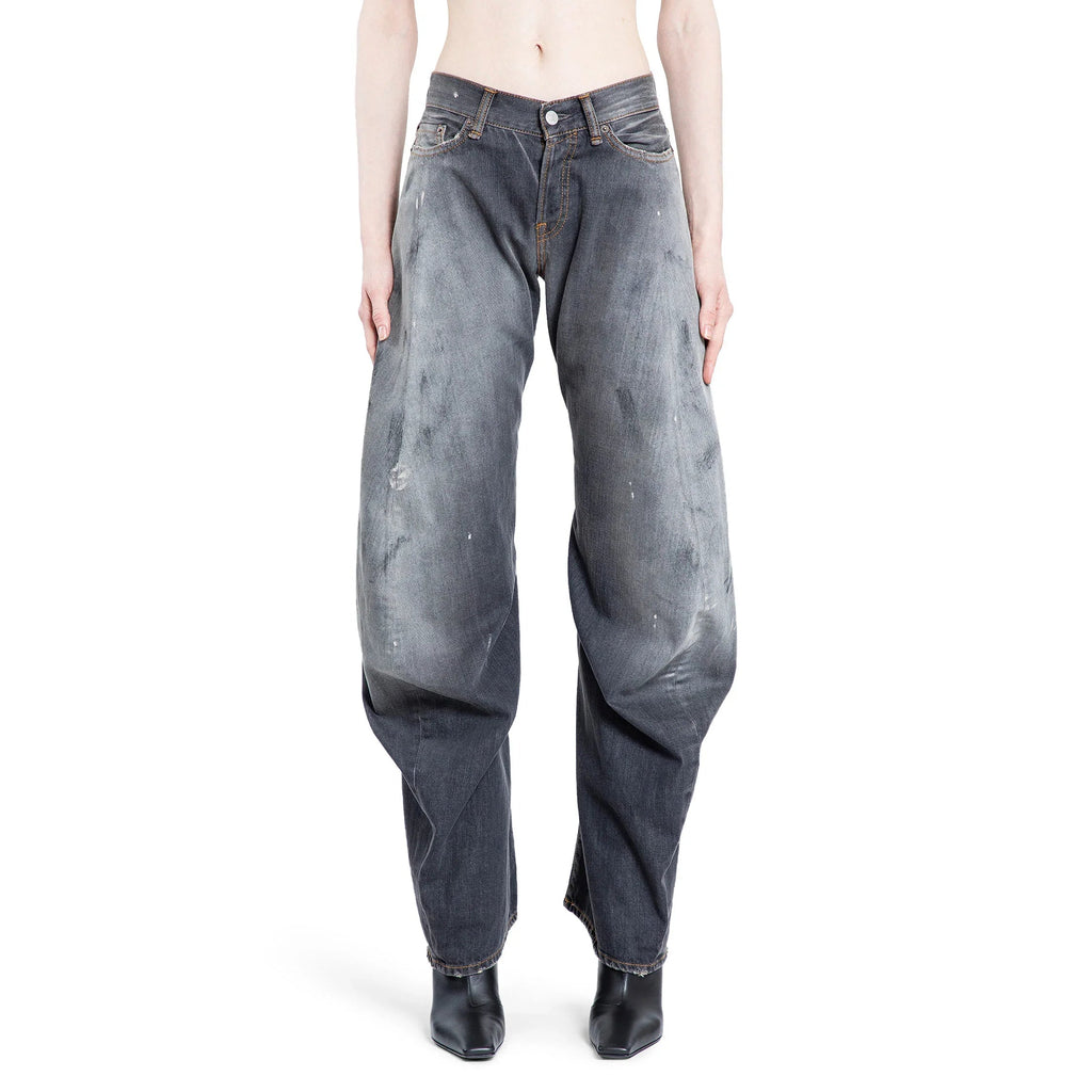 ACNE STUDIOS JEANS NERI DONNA - ACNE STUDIOS