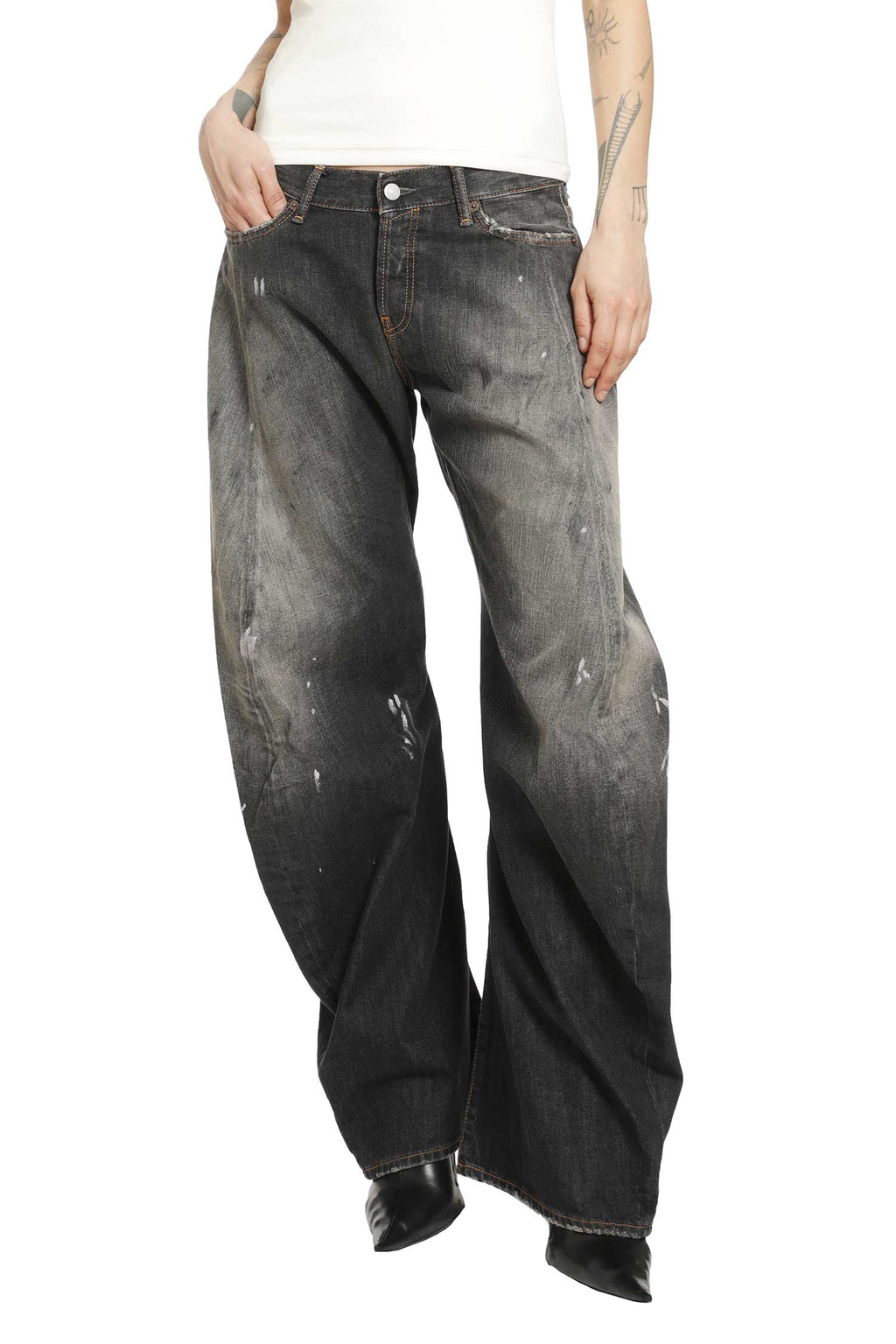 Loose Fit Jeans 2006 Acne studios – Гарантія оригінальності – боковий вид