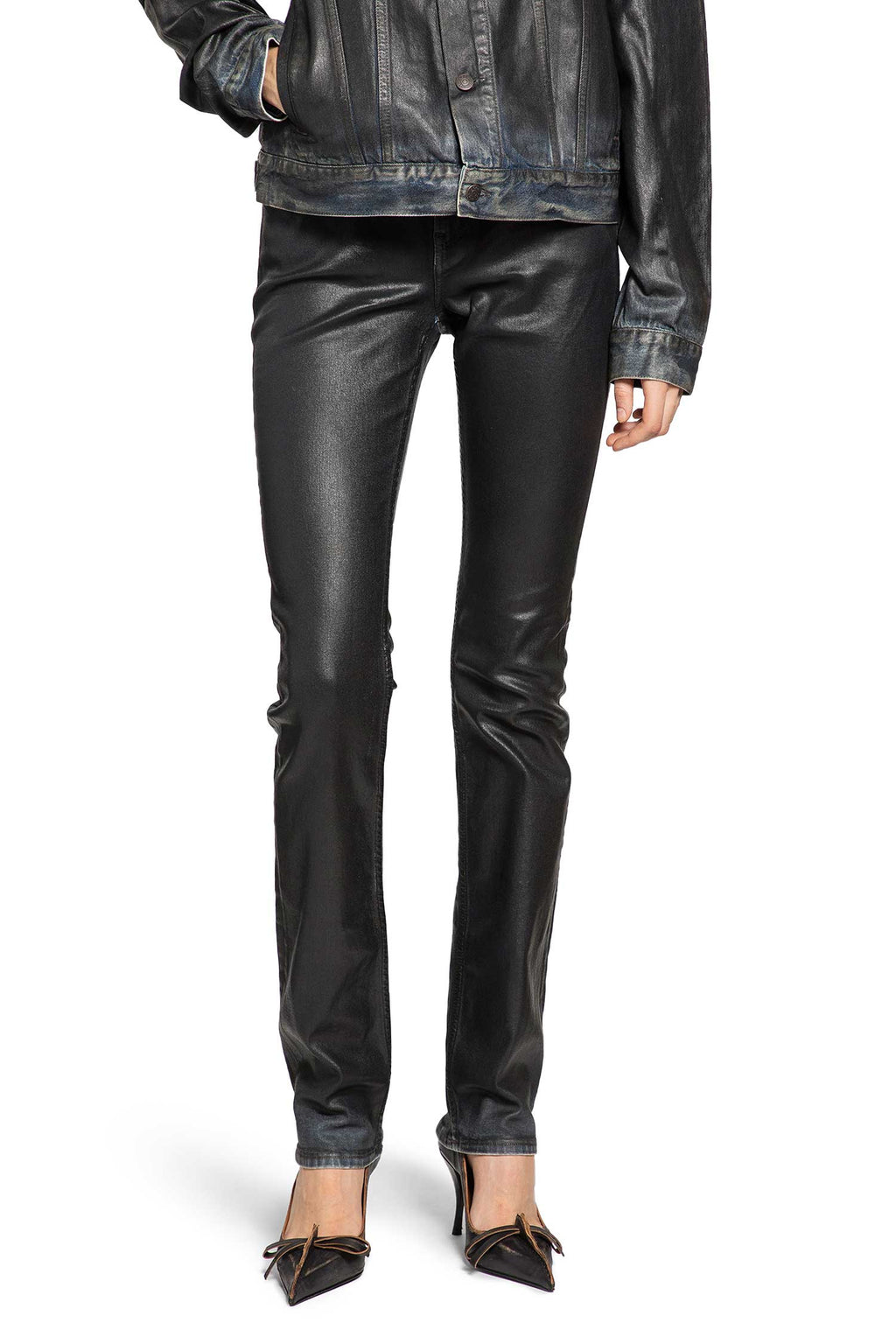 Skinny Fit Jeans 2013 Acne studios оригінал – Купити в Україні – боковий вид