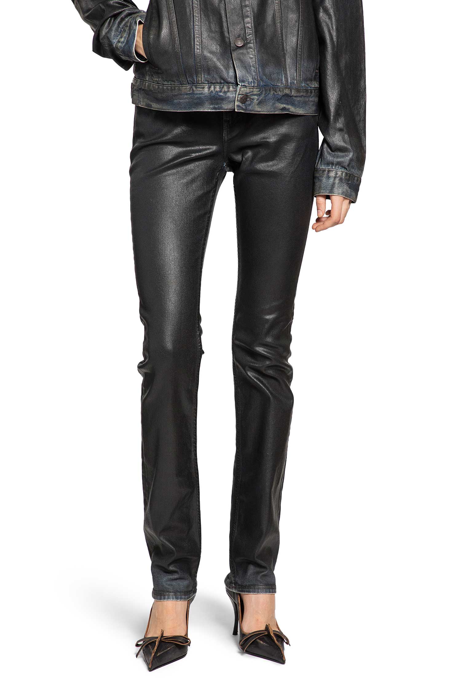 Skinny Fit Jeans 2013 Acne studios оригінал – Купити в Україні – боковий вид
