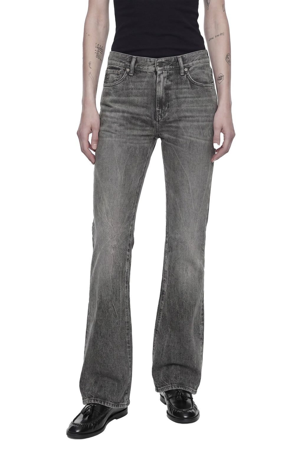 Fitted Jeans 2025f Acne studios – Гарантія оригінальності – боковий вид