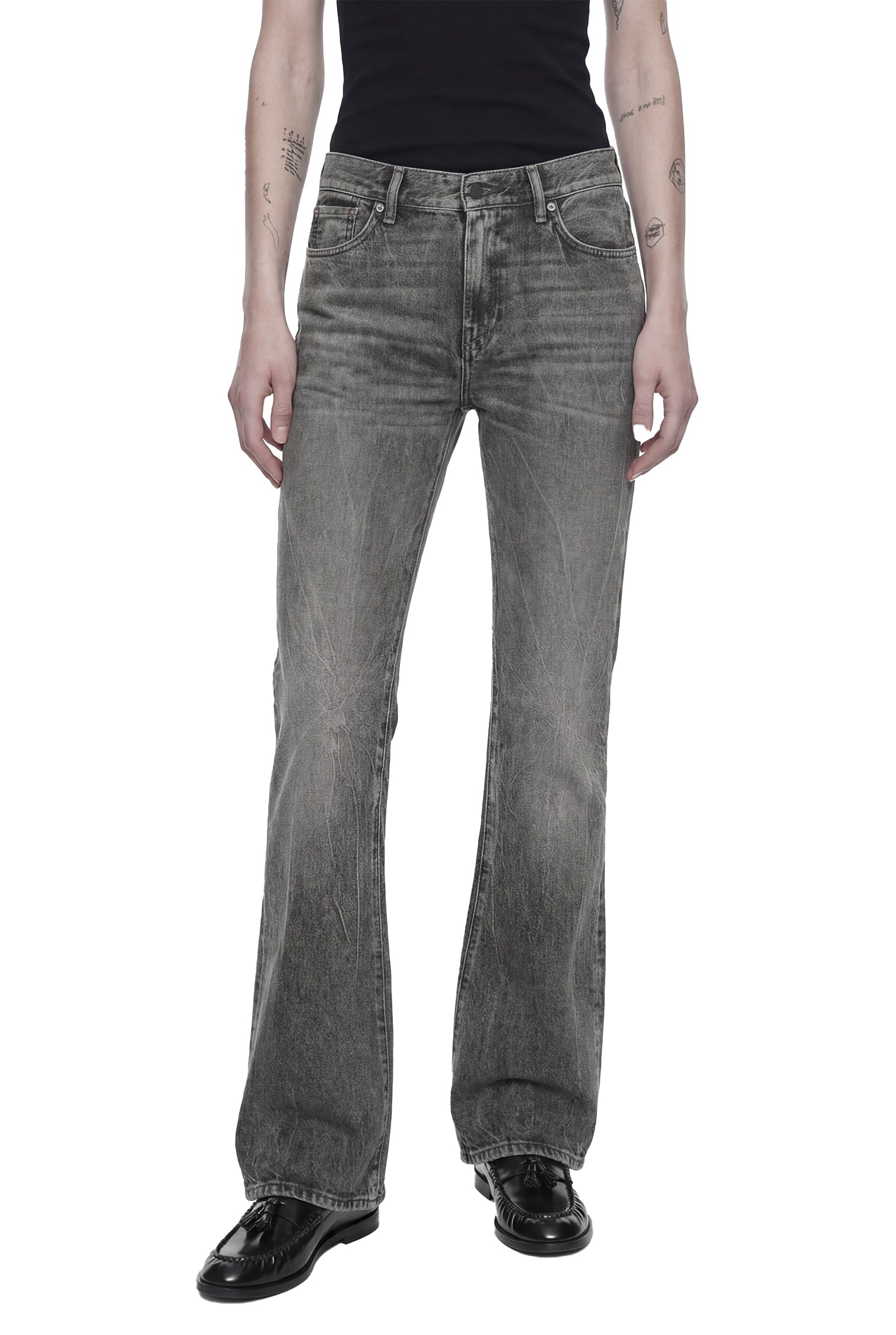 Fitted Jeans 2025f Acne studios – Гарантія оригінальності – боковий вид