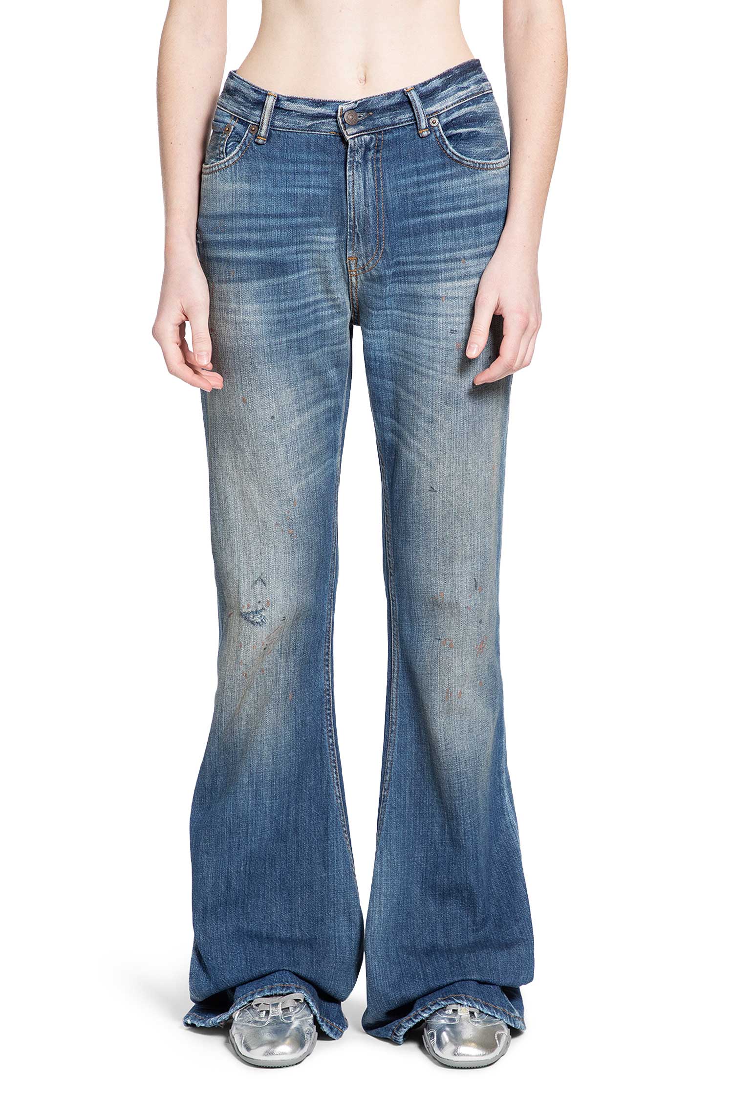 2025f Jeans Acne studios – Гарантія оригінальності – вид ззаду