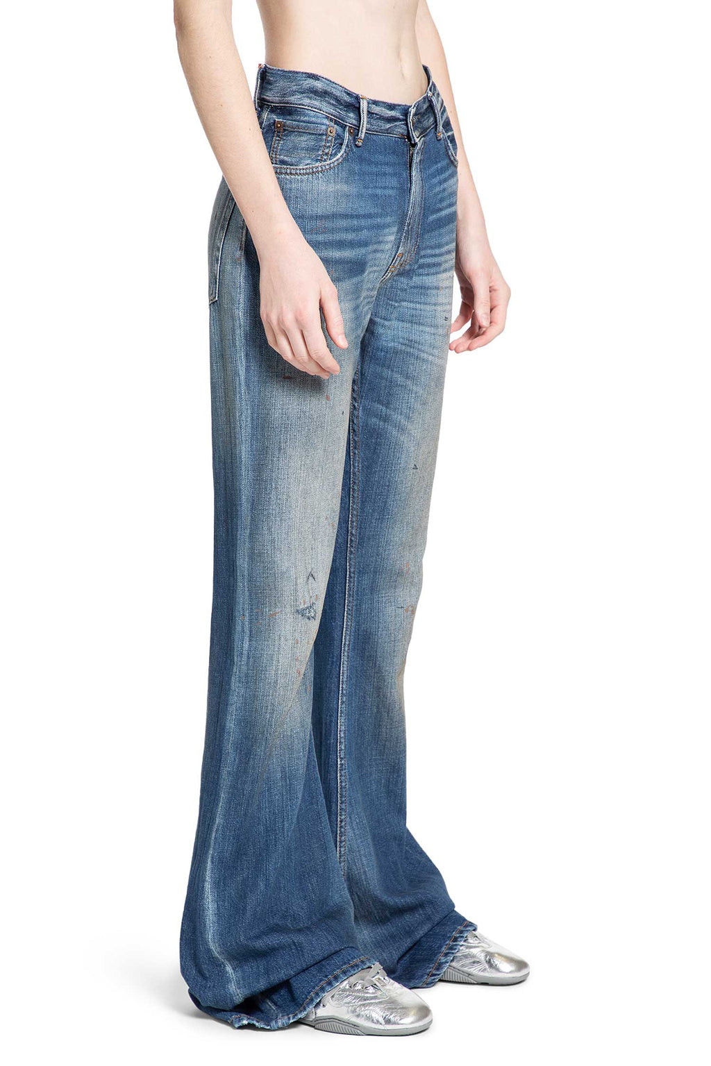 2025f Jeans Acne studios – Гарантія оригінальності – детальний вид