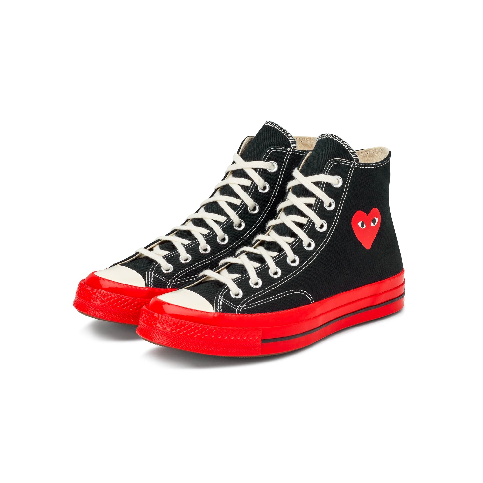 X Converse Chuck 70 High Shoes Black Comme des garcons – Гарантія оригінальності – вид ззаду