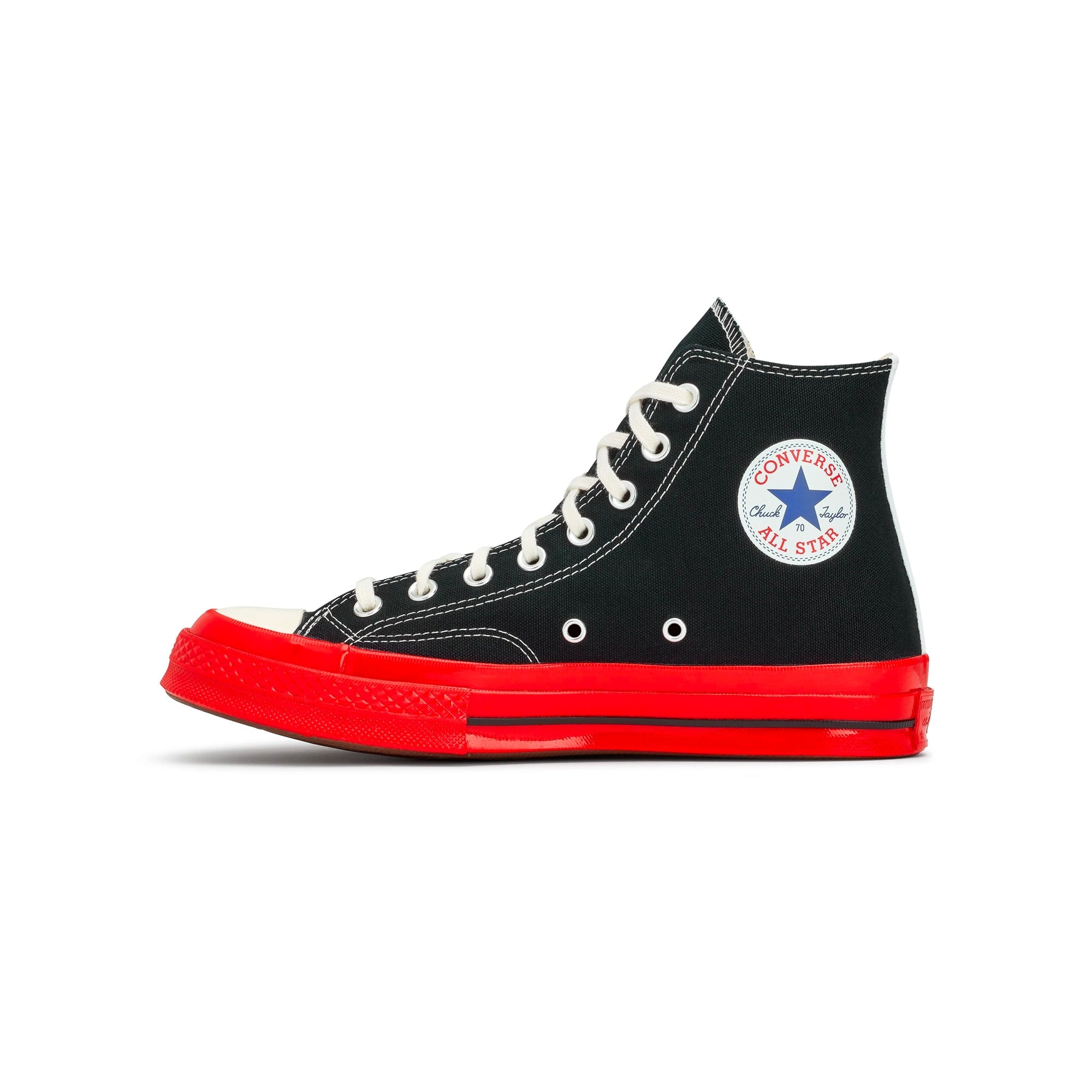 X Converse Chuck 70 High Shoes Black Comme des garcons – Гарантія оригінальності – збільшений вид