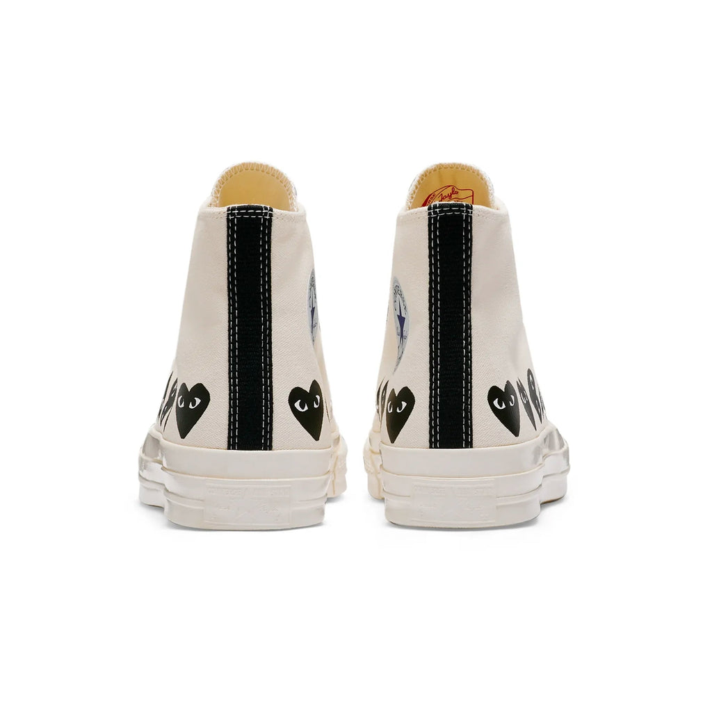 Оригінальна X Converse Chuck 70 Hi Multi Heart Shoes Comme des garcons – детальний вид