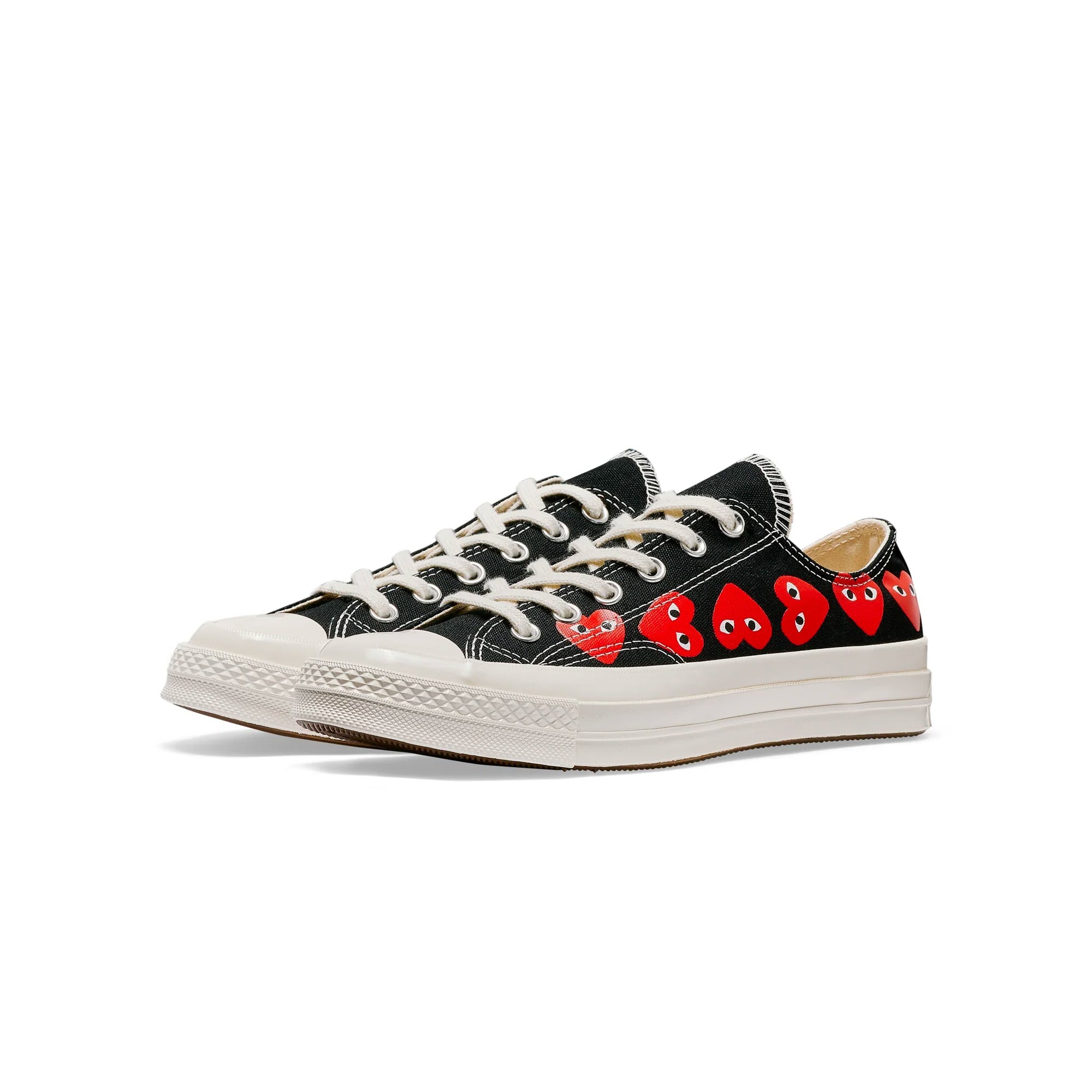 X Converse Chuck 70 Lo Multi Heart Shoes Comme des garcons – Гарантія оригінальності – вид ззаду