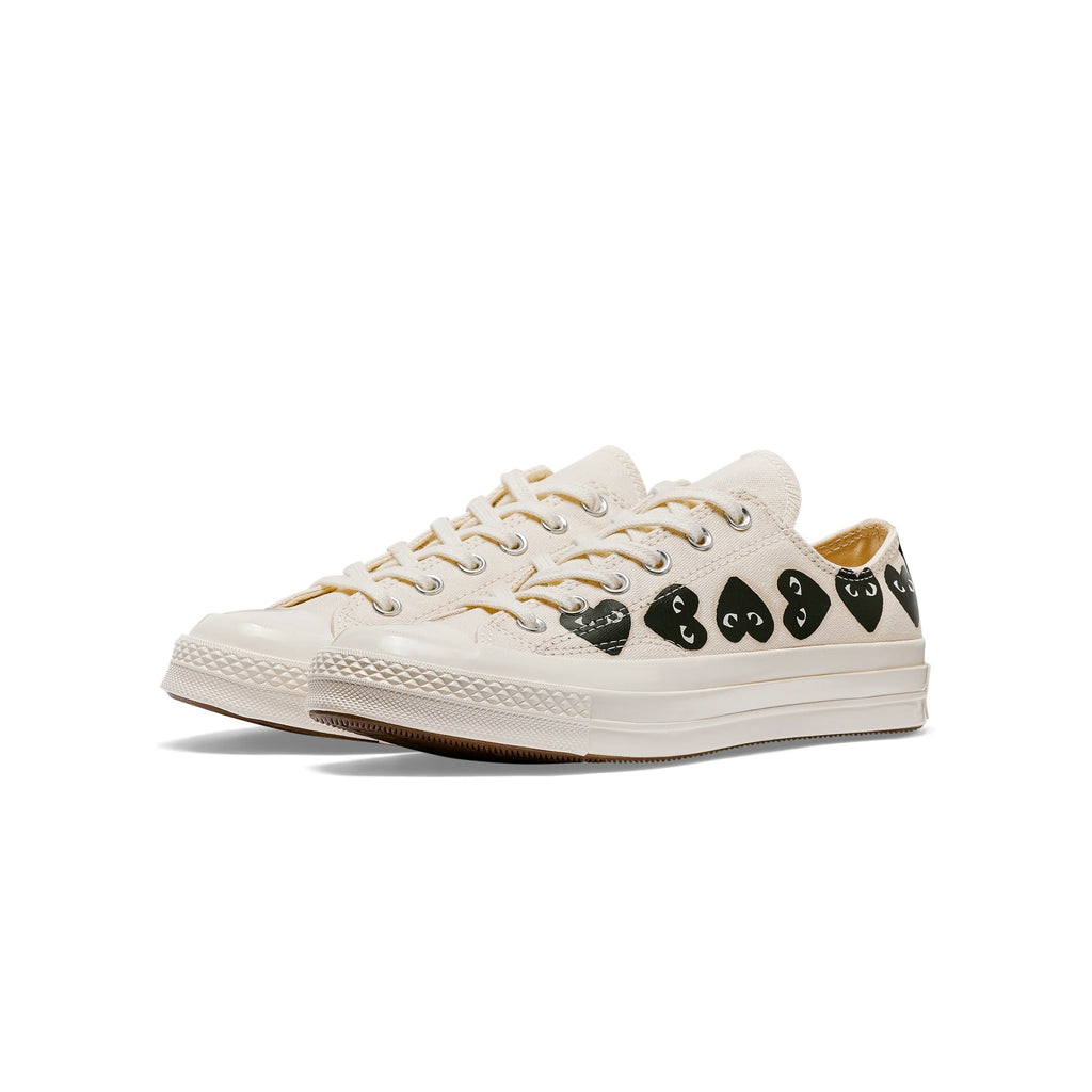 X Converse Chuck 70 Low Multi Heart Shoes Comme des garcons – Гарантія оригінальності – вид ззаду