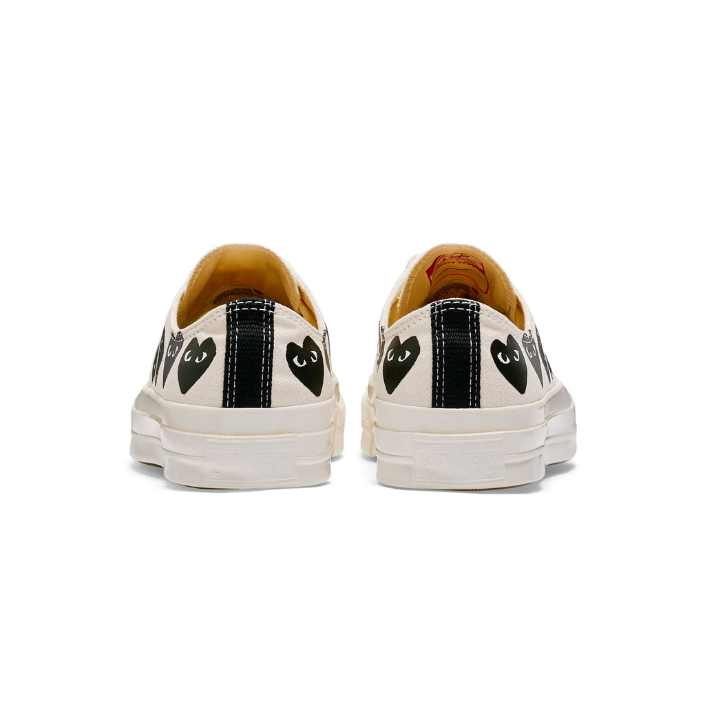X Converse Chuck 70 Low Multi Heart Shoes Comme des garcons – Гарантія оригінальності – детальний вид
