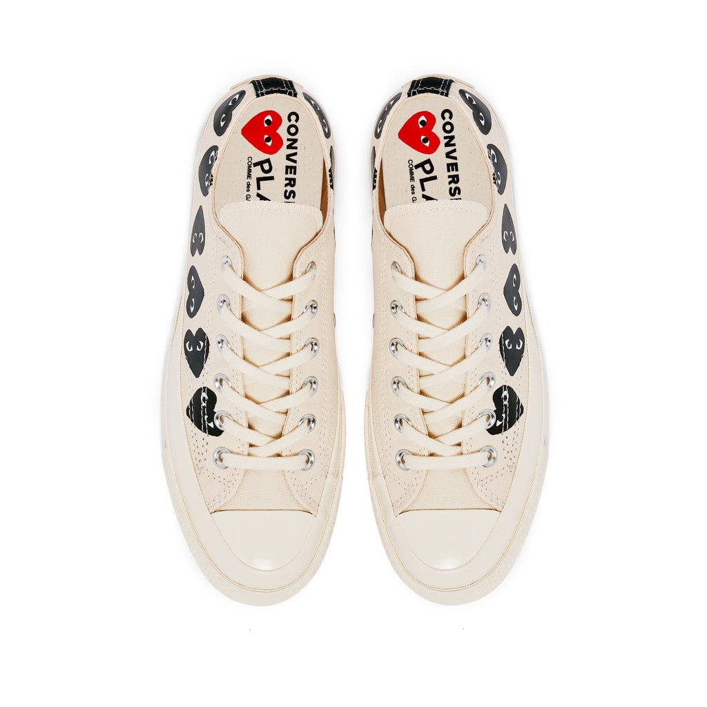 X Converse Chuck 70 Low Multi Heart Shoes Comme des garcons – Гарантія оригінальності – збільшений вид