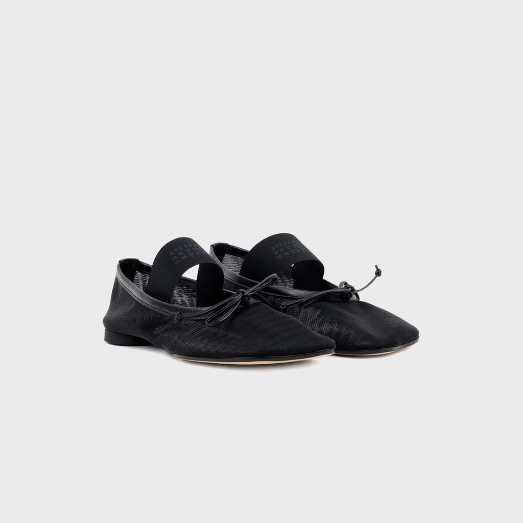 Wmns Anatomic Numeric Ballerina Black Maison margiela оригінал – Купити в Україні – вид ззаду