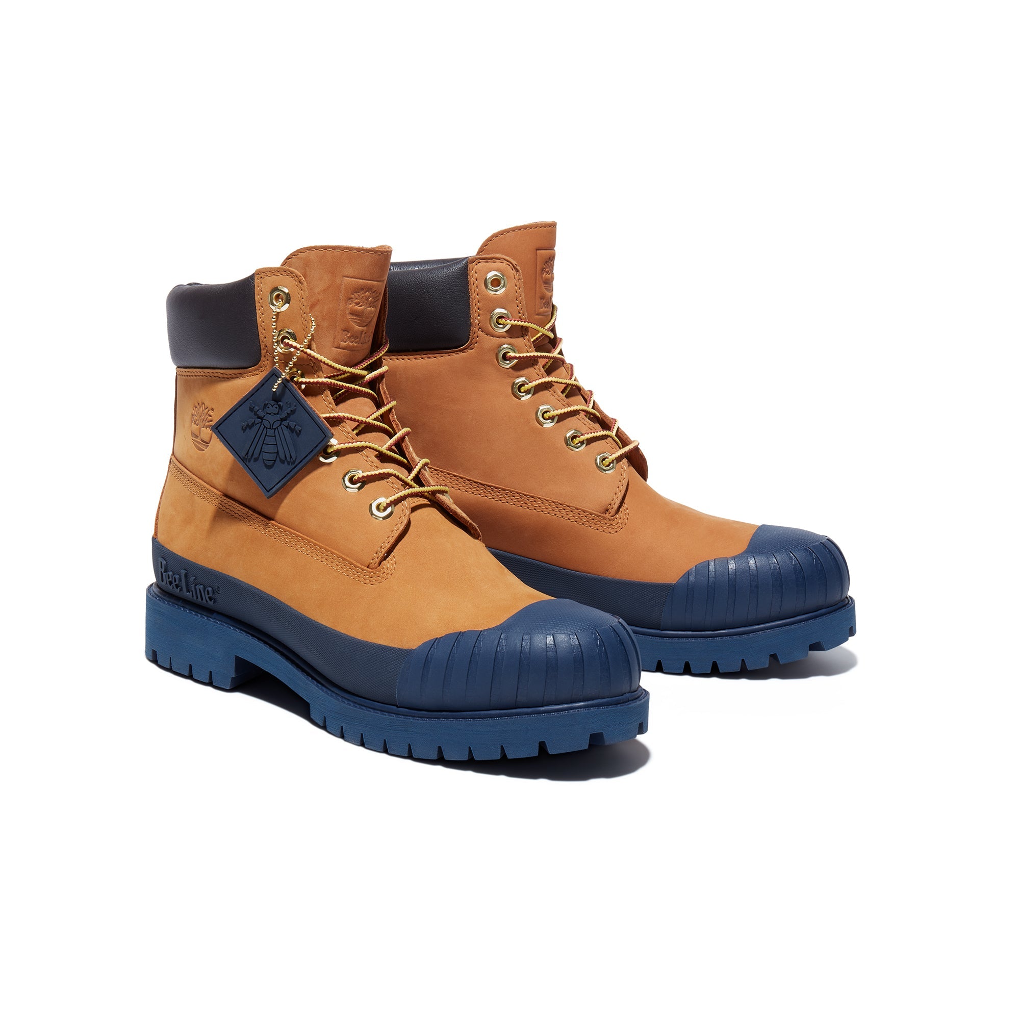 Men 6 Premium Rubbertoe Wp Wheat Boots Timberland – Гарантія оригінальності – вид ззаду