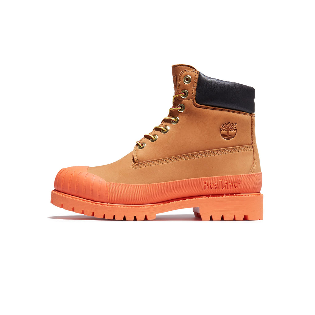 Men 6 Premium Rubbertoe Wp Wheat Boots Timberland – Гарантія оригінальності – боковий вид