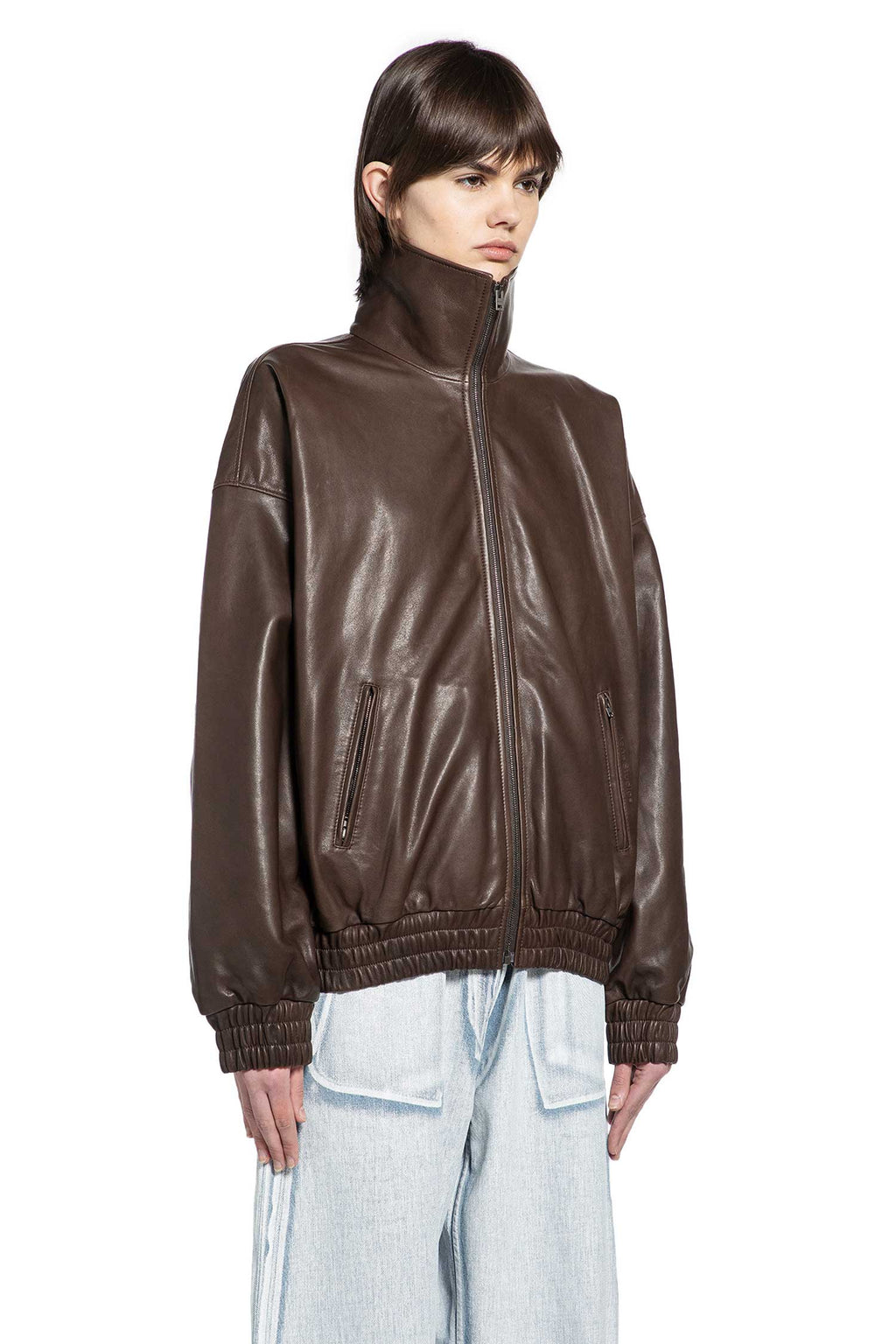 Leather Jacket Acne studios оригінал – Купити в Україні – вид ззаду