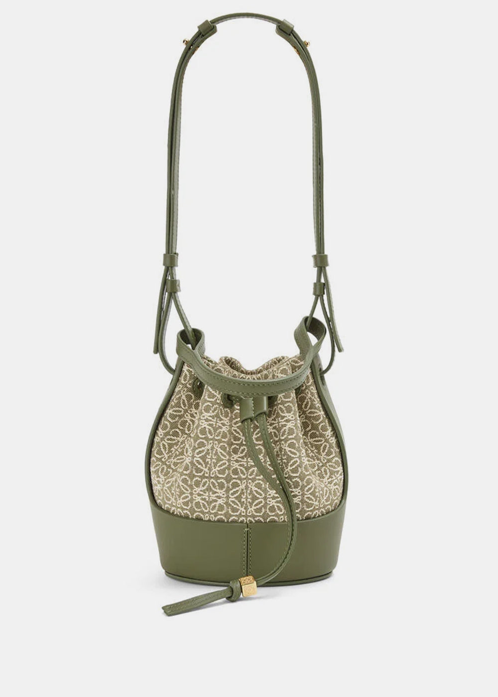 Оригінальна Green Mini Balloon Anagram Bag Loewe – вид ззаду
