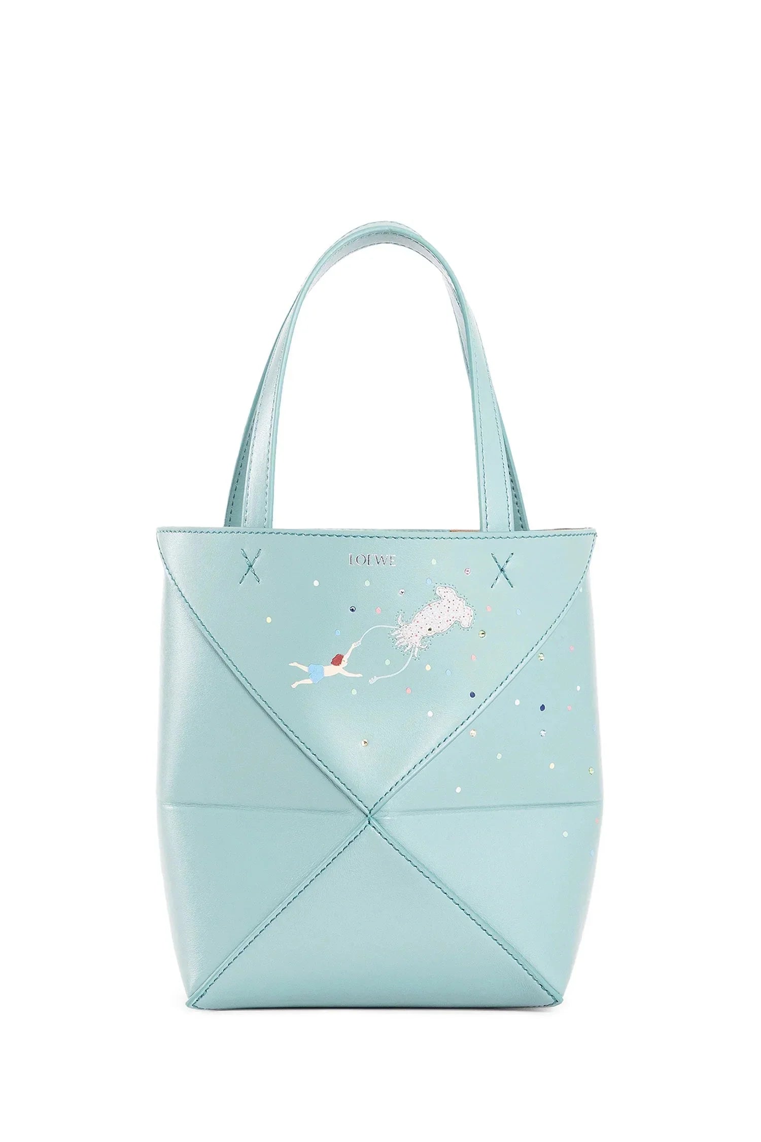 Woman Blue Mini Bags Loewe оригінал – Купити в Україні – боковий вид